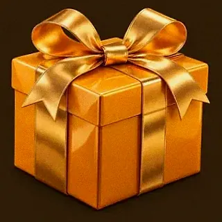 Wrapped gift box — Uptown Pokies